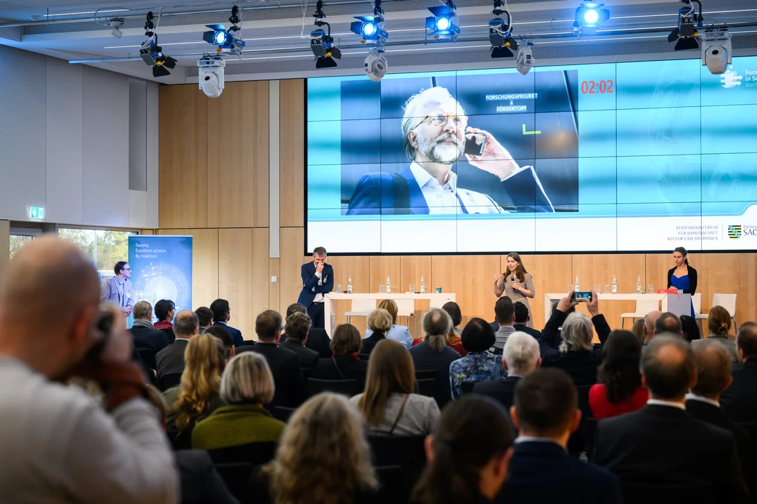 Finalistenpitching im Ideenwettbewerb »Science on Stage«